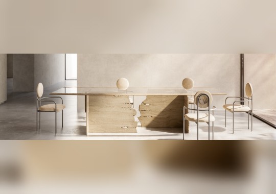 Обеденный стол Aniene Contemporary Arte Veneziana — дизайн Джованни Луки Феррери