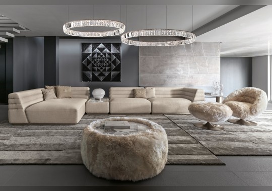 Модульный диван Opus фабрики Giorgio Collection — дизайн Studio Viganò