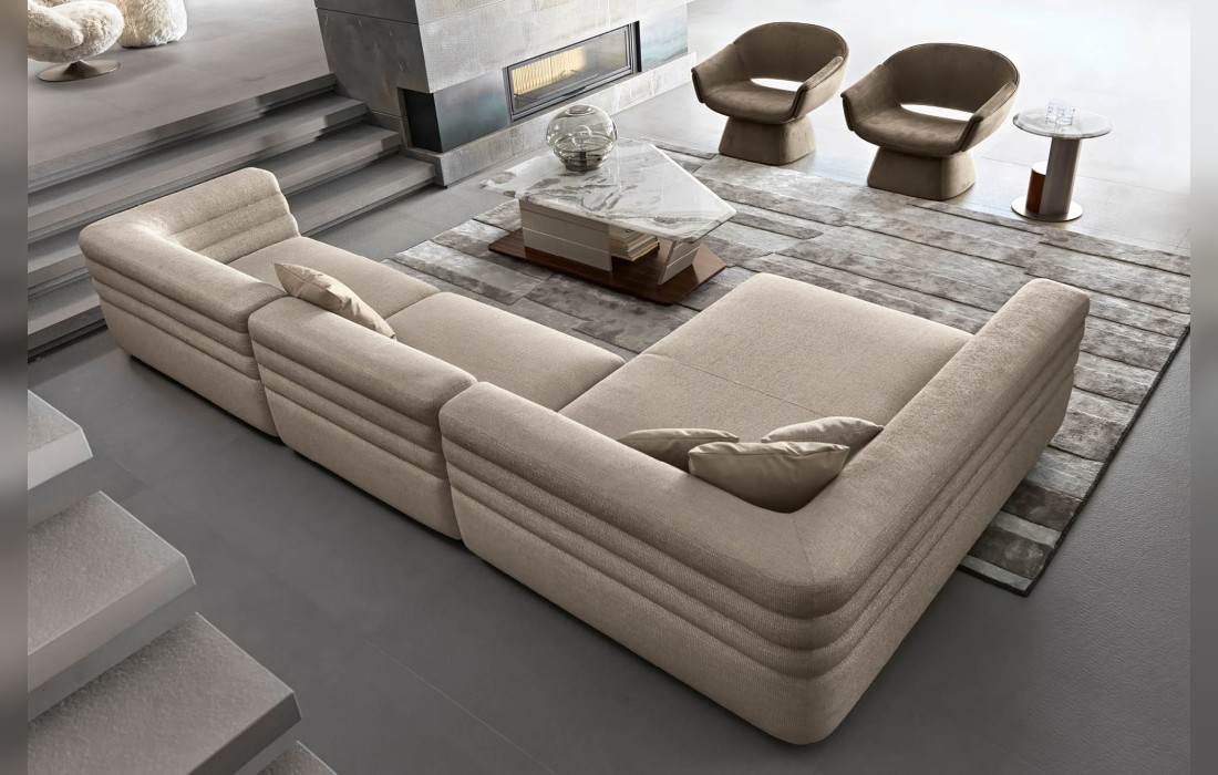Модульный диван Opus фабрики Giorgio Collection — дизайн Studio Viganò