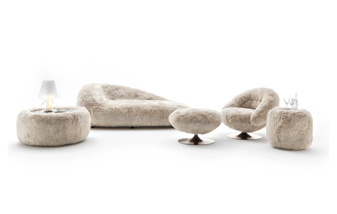 Пуфик in Australian lamb от Giorgio Collection