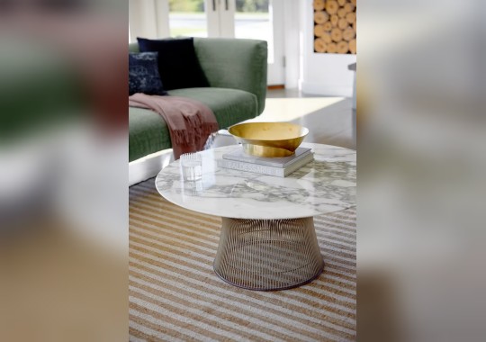 Журнальный стол Platner фабрики Knoll — дизайн Уоррена Платнера