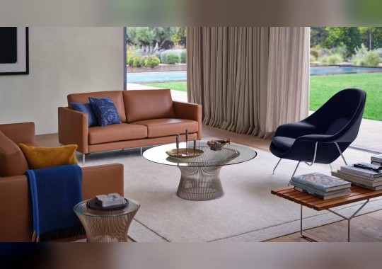 Журнальный стол Platner фабрики Knoll — дизайн Уоррена Платнера