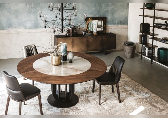 Круглый стол для столовой Cattelan Soho Ker-Wood image 6