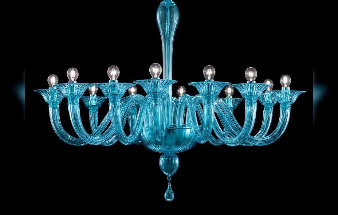 Люстра цвет Aqua 5507-06 Barovier Toso - в наличии