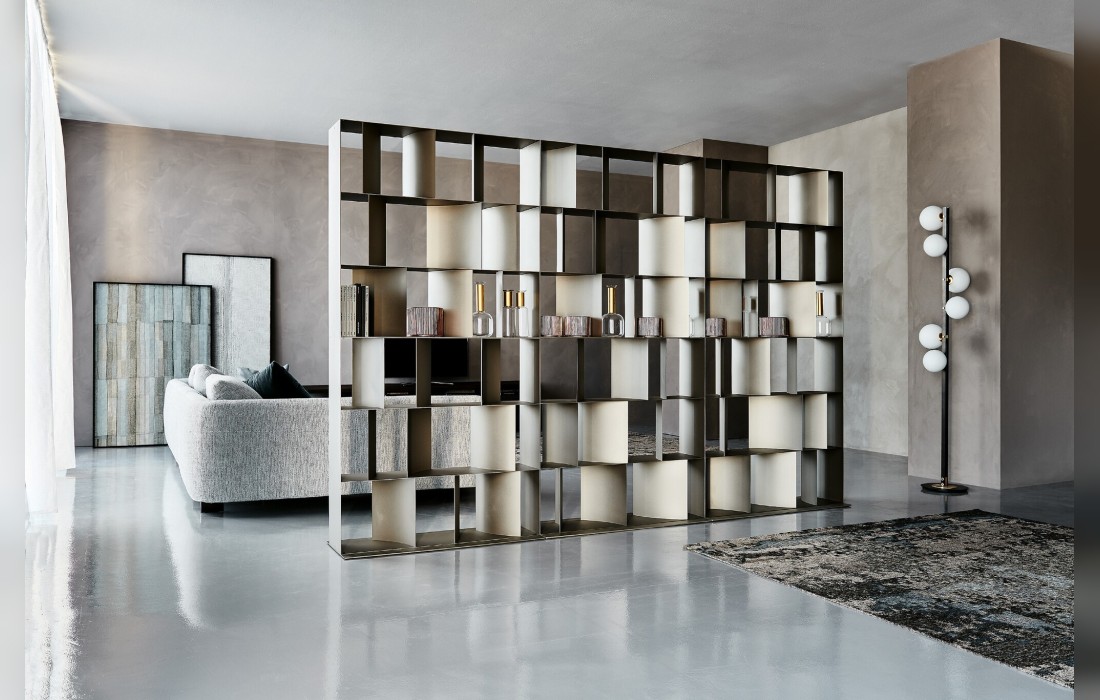 Книжный шкаф-стеллаж Nautilus от Cattelan Collection 2019