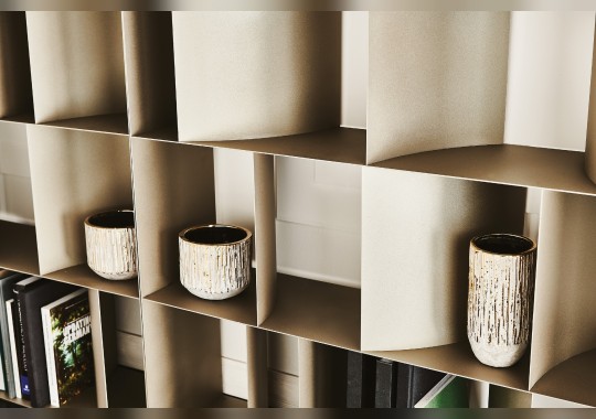 Книжный шкаф-стеллаж Nautilus от Cattelan Collection 2019