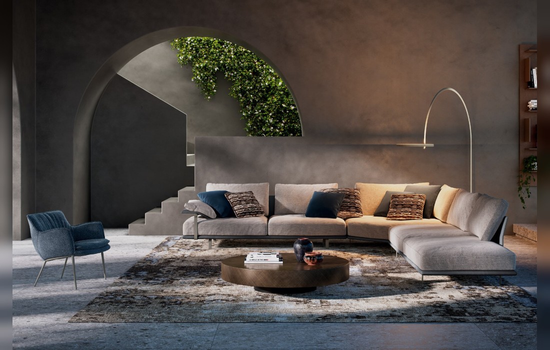 Диван модель Heston от Cattelan