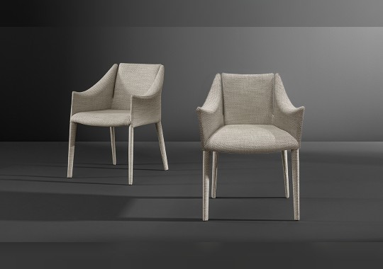 Стул с подлокотниками Vela от фабрики Bonaldo image 5