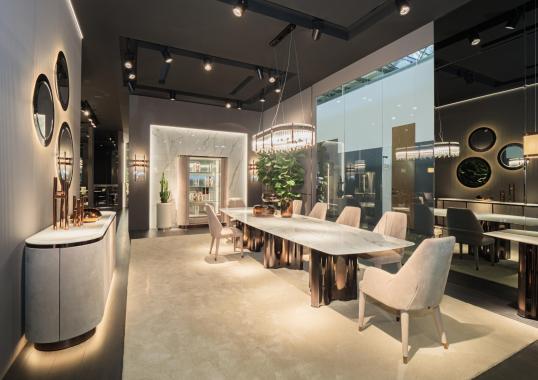 Обеденный стол на двух базах DV Home - Manhattan