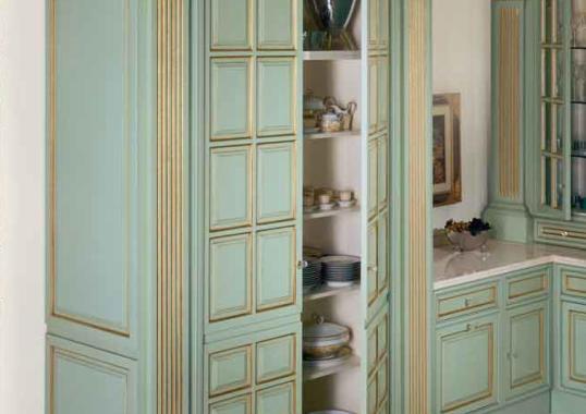 Кухня в бирюзовом цвете Angelo Cappellini - Kitchen system