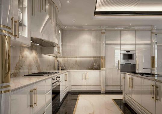 Кухня с перламутровой отделкой Tessarolo Vogue image 2