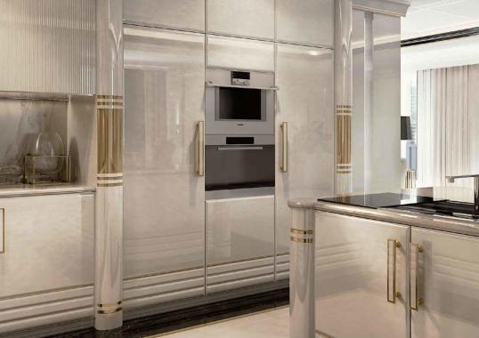 Кухня с перламутровой отделкой Tessarolo Vogue image 3