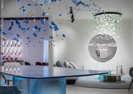 Люстра Chandelier dreamcatcher morpho от фабрики Reflex Angelo