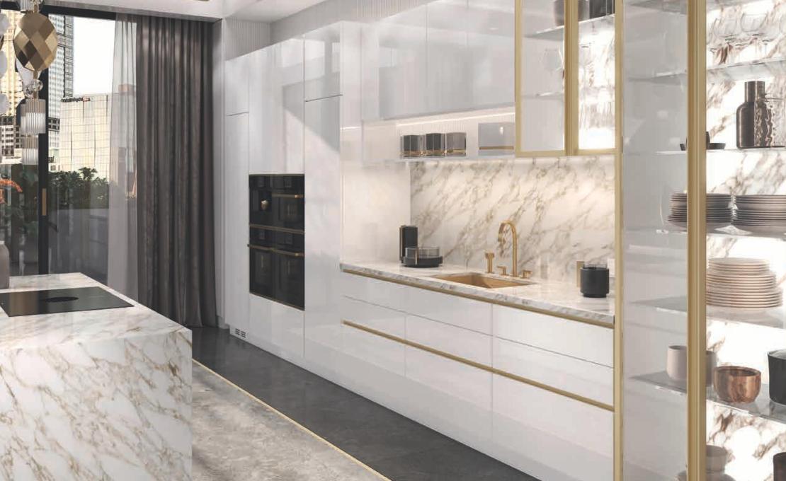 Мебель для кухни модель Loft Luxury от фабрики Tessarolo
