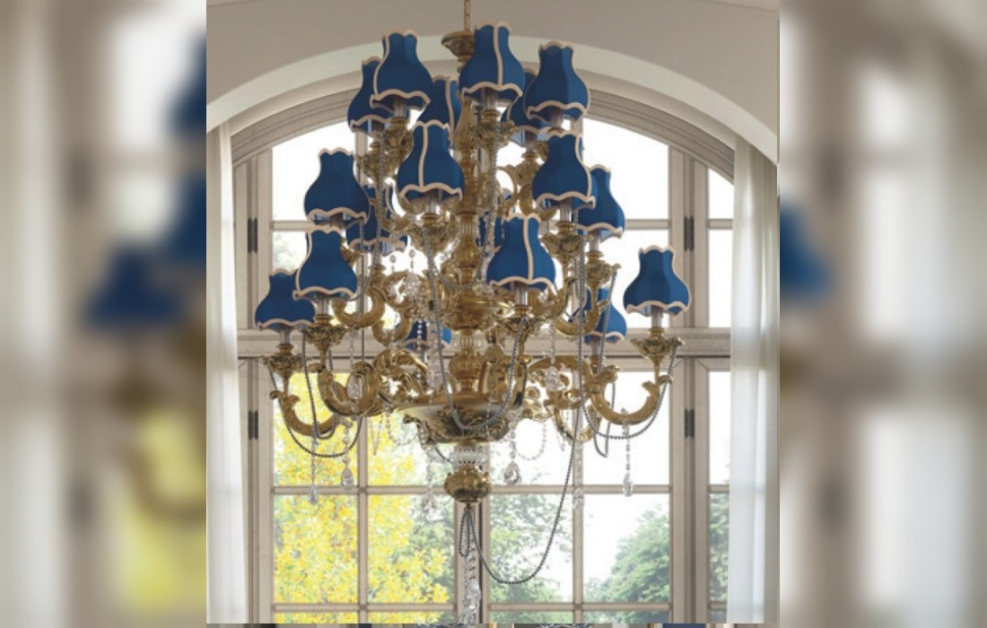 Люстра Lampadario 927/18/S от фабрики Andrea Fanfani