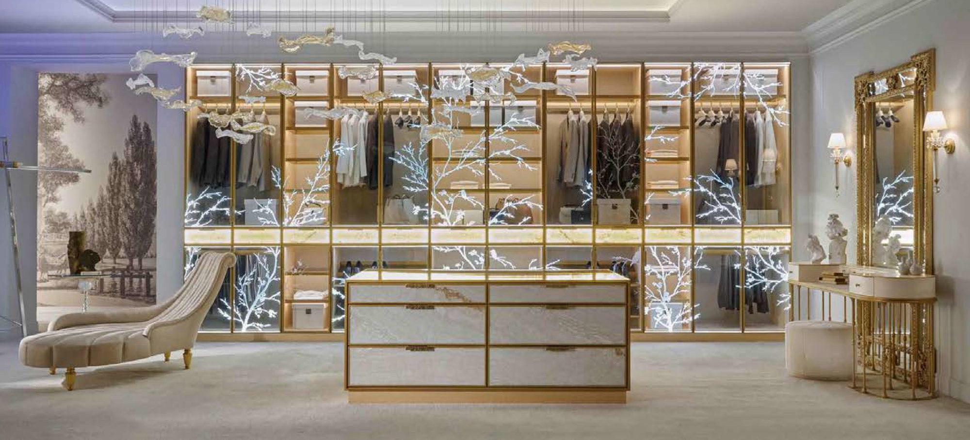 Встроенная гардеробная Walk-in closet от фабрики Jumbo