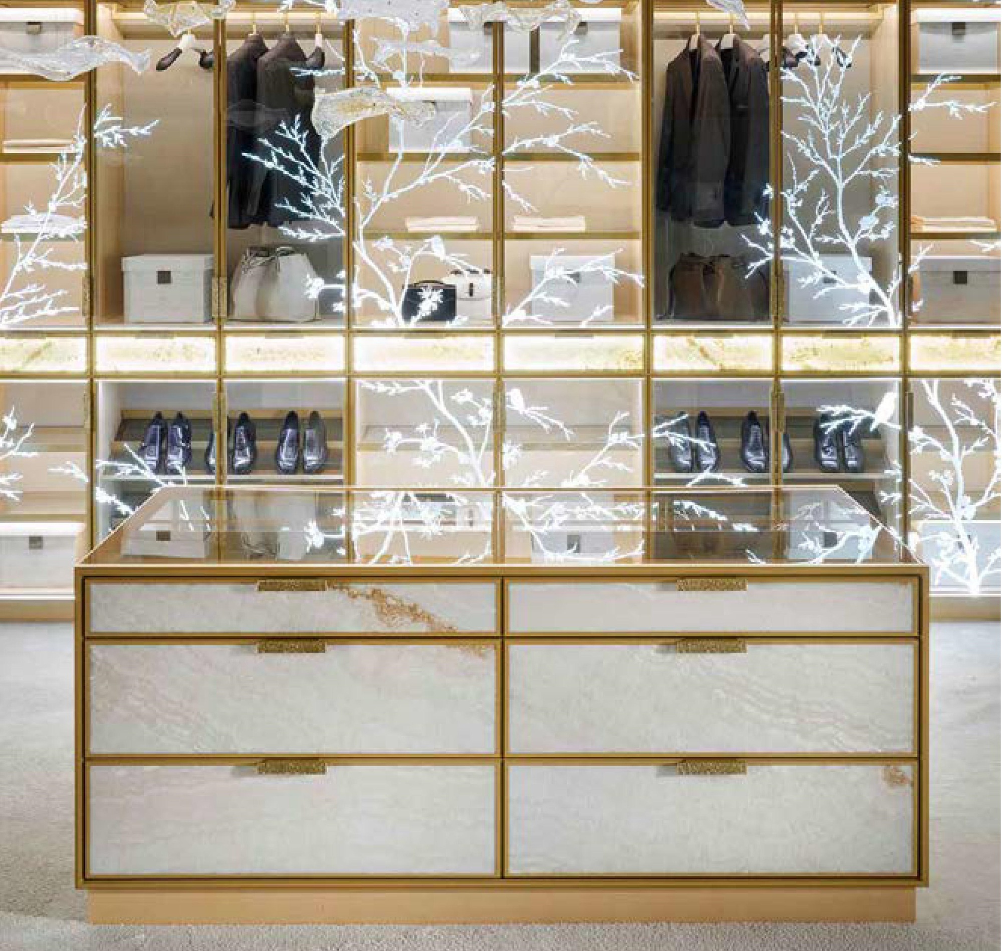 Встроенная гардеробная Walk-in closet от фабрики Jumbo
