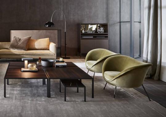 Кресло на ножках Molteni&C - D.154.2 Armchair