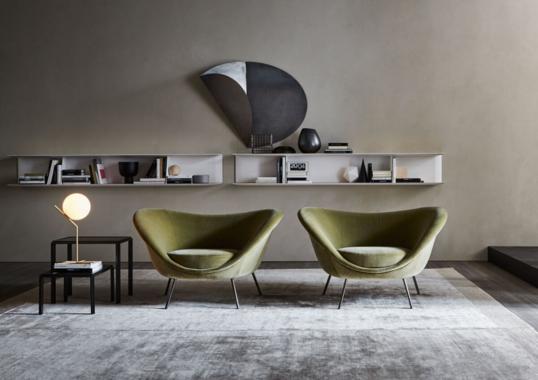 Кресло на ножках Molteni&C - D.154.2 Armchair