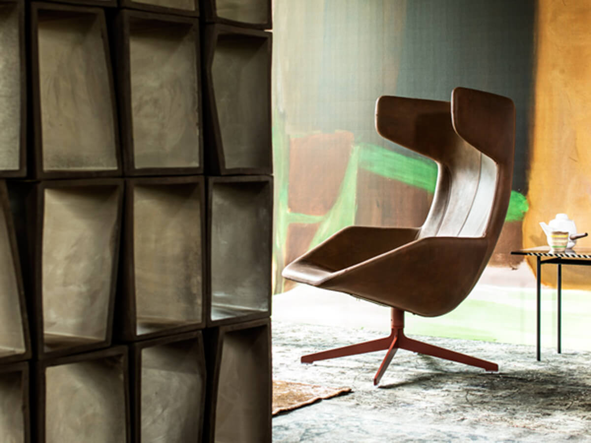 Кресло поворотное Moroso - Take A Line For A Walk Armchair