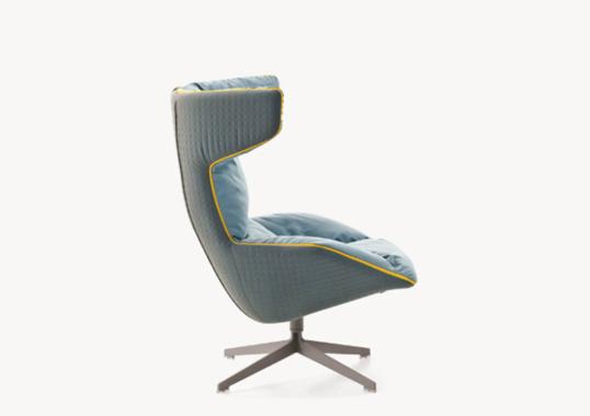 Поворотное кресло Moroso - Take A Line For A Walk Armchair