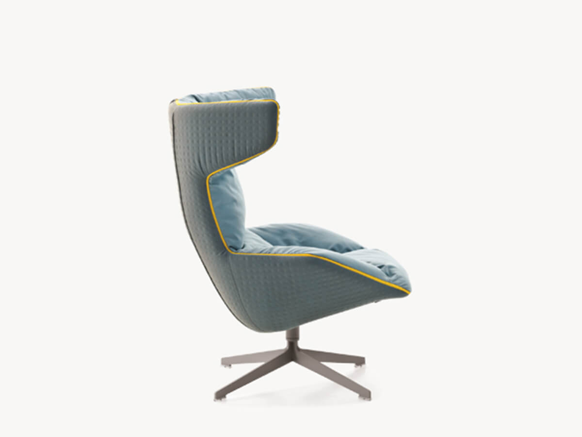 Поворотное кресло Moroso - Take A Line For A Walk Armchair