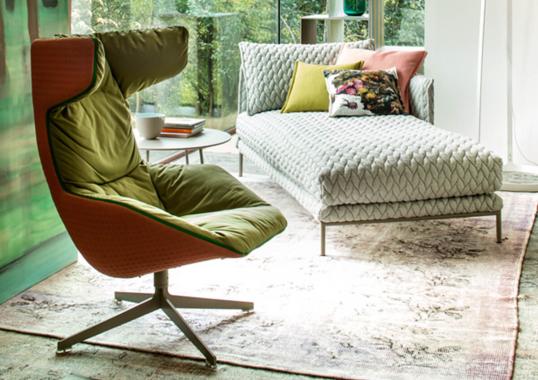 Поворотное кресло Moroso - Take A Line For A Walk Armchair