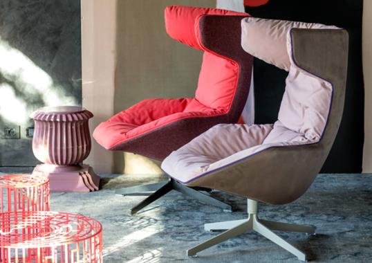 Поворотное кресло Moroso - Take A Line For A Walk Armchair