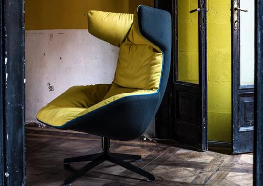 Поворотное кресло Moroso - Take A Line For A Walk Armchair
