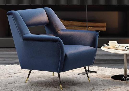 Кресло на ножках Minotti - Albert & Ile Armchair