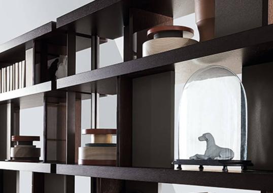 Стеллаж для книг Poltrona Frau - Jobs Bookcase
