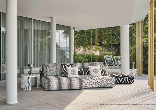 Диван Dahlak от фабрики Roberto Cavalli image 2