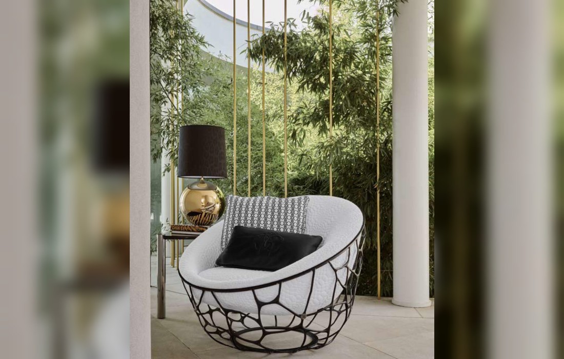 Кресло Sioraf от фабрики Roberto Cavalli Home