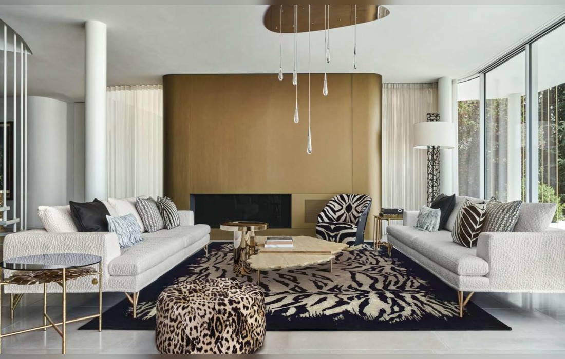Диван на ножках Madinari от Roberto Cavalli Home
