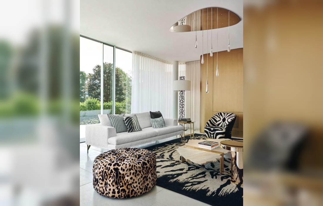 Диван на ножках Madinari от Roberto Cavalli Home