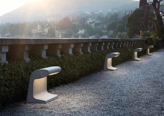 Уличные фонари Nemo - Borne Béton Outdoor Floor Lamp