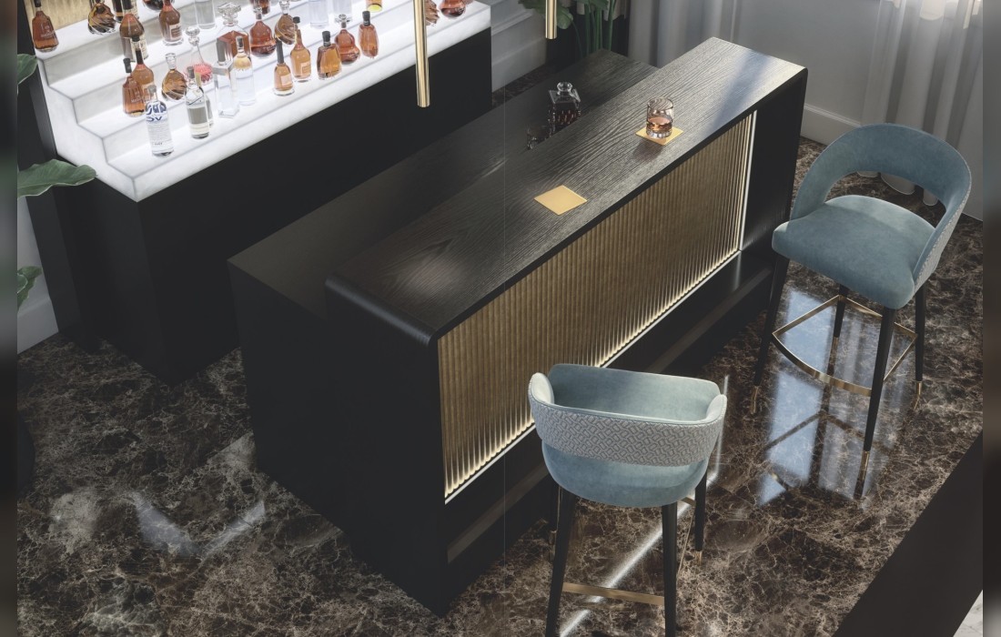 Барная стойка коллекция Elegance от фабрики Seven Sedie