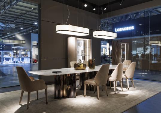 Обеденный мраморный стол Manhattan от DV Home