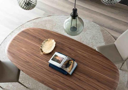 Обеденный стол BOTERO версия Wood от Cattelan Italia