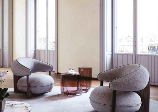 Кресло Ruby Lounge от фабрики Cattelan image 1