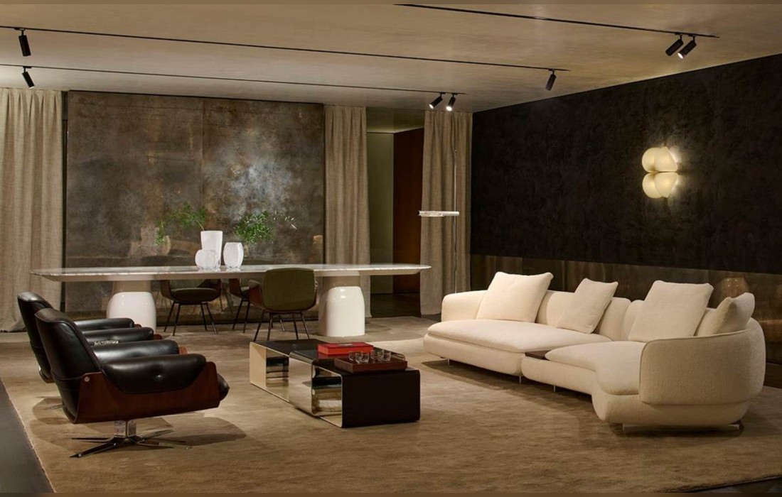Диван модель Vivienne от Minotti