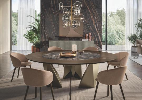 Обеденный стол Kaleido от фабрики Bontempi Casa image 1