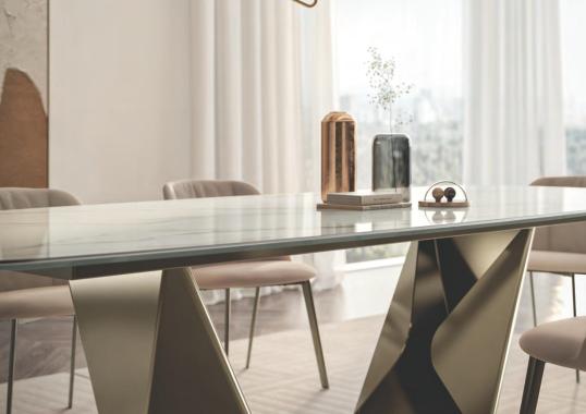 Стол обеденный модель Kaleido от Bontempi Casa