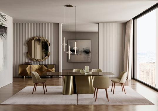 Обеденный стол Kimono от фабрики Bontempi Casa image 1