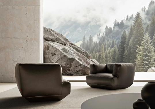 Кресло модель Loungescape от Flexform