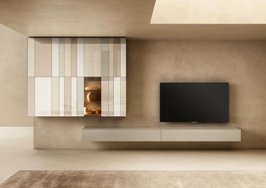 Мебель для ТВ модель Wall Unit от Lago