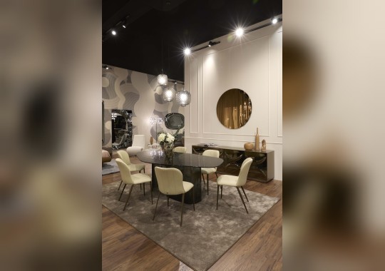Стол обеденный модель Ablos от Tonin Casa