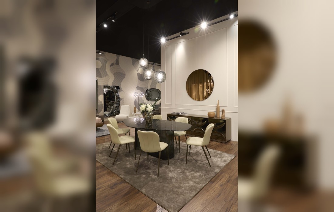 Стол обеденный модель Ablos от Tonin Casa