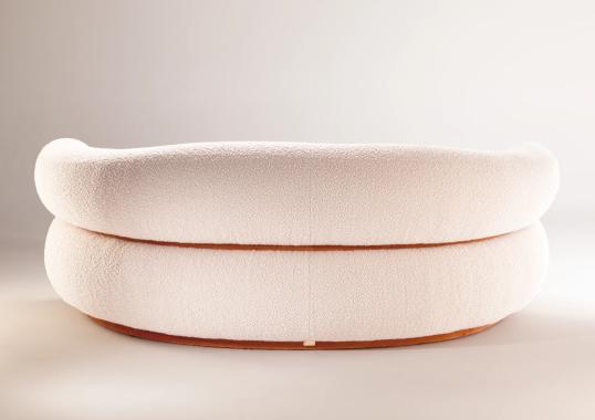 Кушетка модель Malibu Round от фабрики Dooq