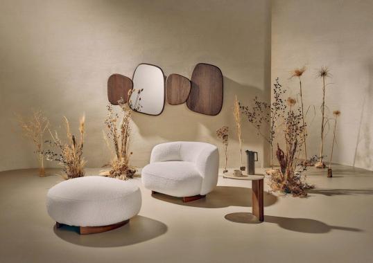Кресло Pebble Lounge от фабрики Naturedesign image 1